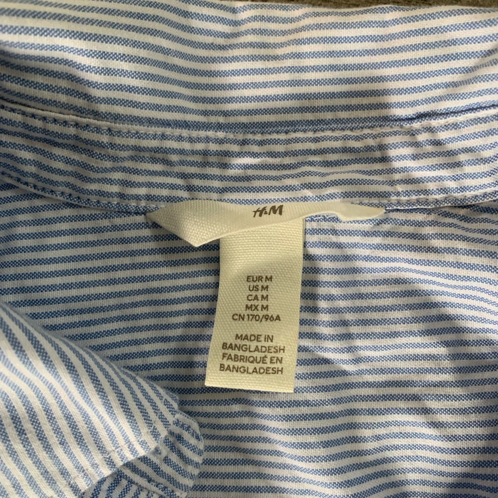 H&M Oversized Button Downs (2)